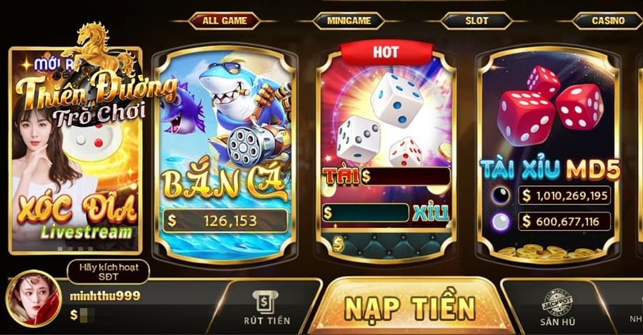 GO88 - Thiên Đường Cho Người Mê Game Bài Online Ăn Tiền Thật 3 Cổng game có nhiều nhiệm vụ với các phần quà hấp dẫn cho thành viên