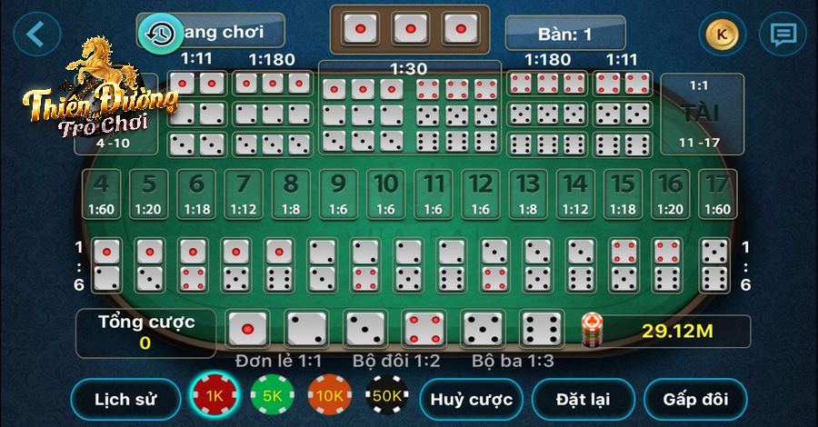 Tài Xỉu 12BET - Giải Thưởng Hấp Dẫn Lên Tới Hàng Tỷ Đồng 3 Hướng dẫn cách chơi Tài Xỉu trên website chính thức 12BET
