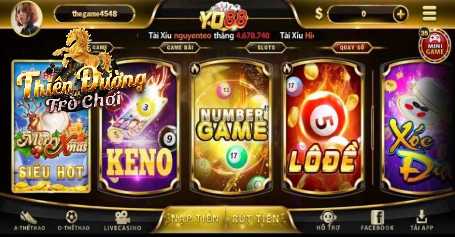 Yo88 Giải Trí, Thế Giới Đổi Thưởng Cực Vui Và Đẳng Cấp 3 Sảnh game thu hút lượng lớn truy cập của người chơi